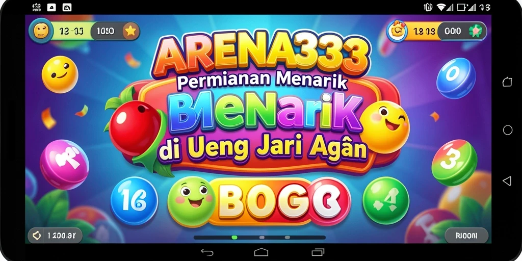 Tampilan utama gameplay ARENA333 menampilkan suasana permainan Bingo yang menyenangkan.