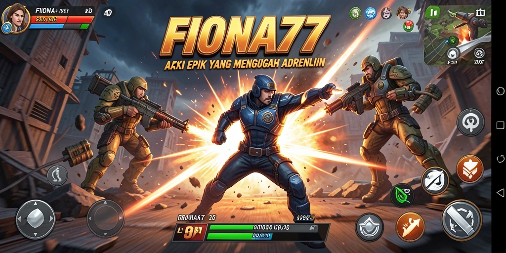 Gameplay FIONA77 yang menegangkan dan penuh aksi.