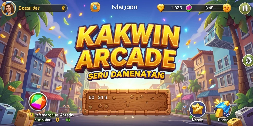 Tampilan gameplay KAKWIN yang dinamis dan menyenangkan.