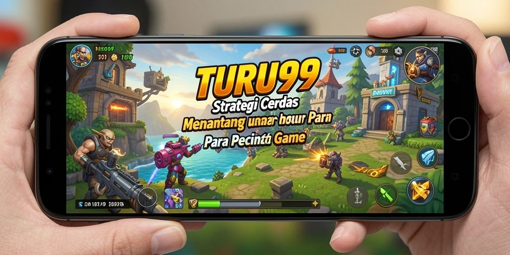 Tampilan gameplay TURU99 yang penuh strategi dan aksi.