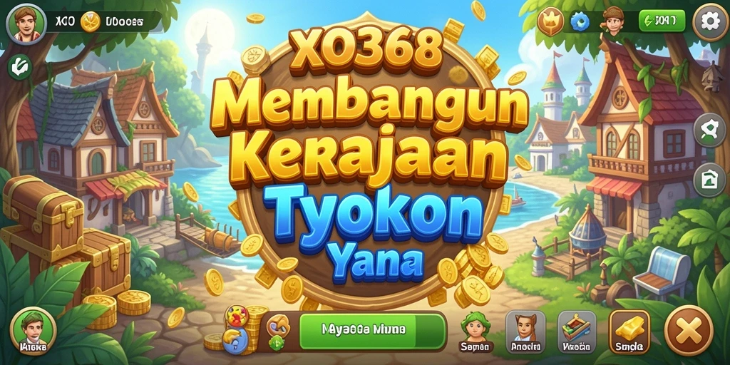 Gameplay seru membangun kerajaan bisnis dalam XO368.